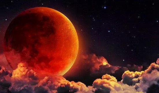 佛教预言血月，据说会有战争_血月其实是自然现象