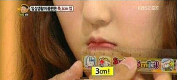 世界上嘴巴最小的人，韩国玉人崔智善嘴巴仅宽3厘米_组图