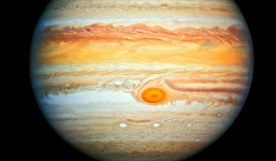 木星恐惧照片，魔鬼之眼让人没有寒而栗_反气旋风波形成