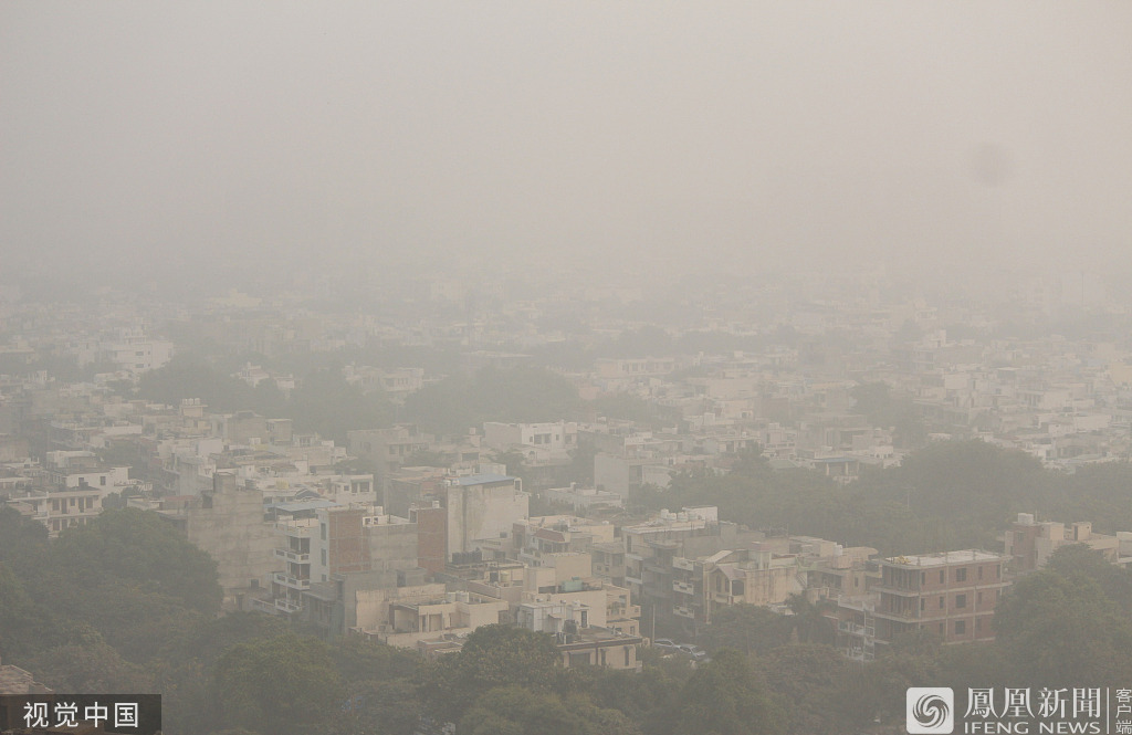 印度新德里气氛传染有多严沉？PM2.5冲破999 相称于天天吸50支烟