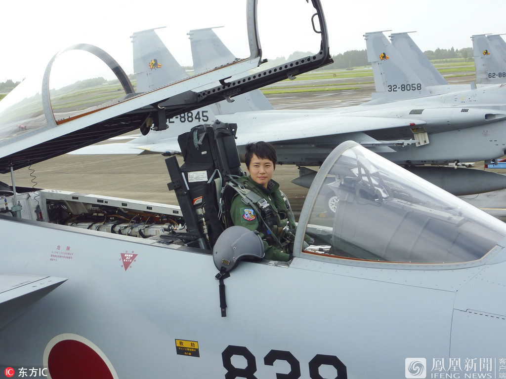 松岛美纱：日原自卫队现首位女战机遨游员（图）