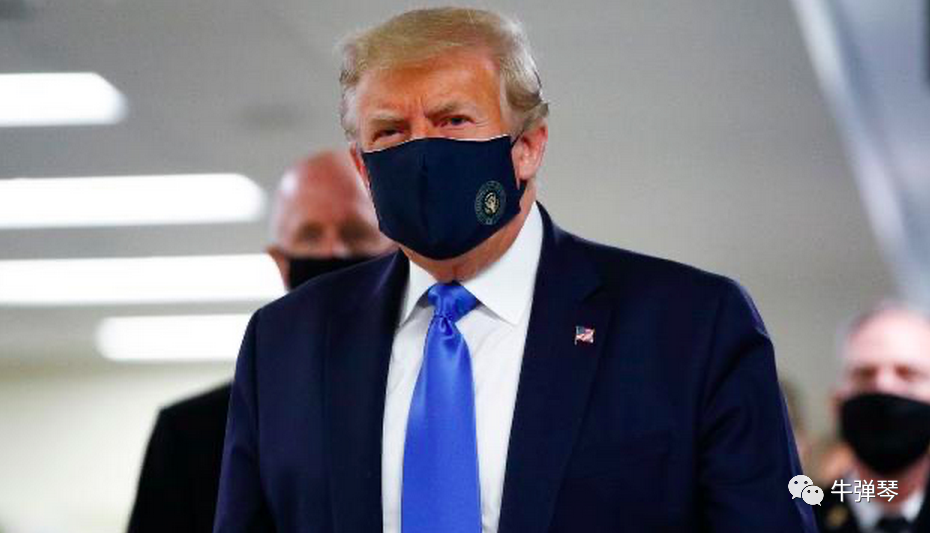 美国特朗普说没有须要戴口罩？特朗普没有敬爱口罩，全世界都出了名