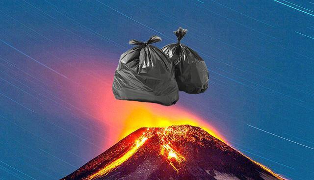 美国科学家以为 废物挨包可扔火山里废弃？