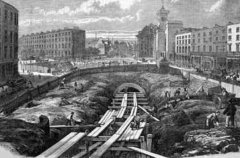 世界上第一条地铁 英国伦敦1863年的大都会地铁_长度6公里